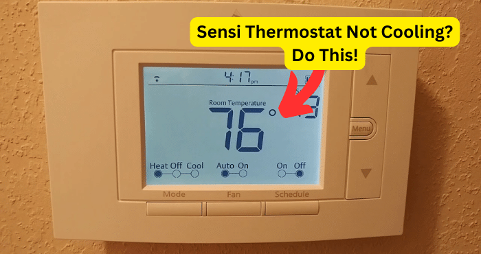 Sensi Thermostat Not Cooling