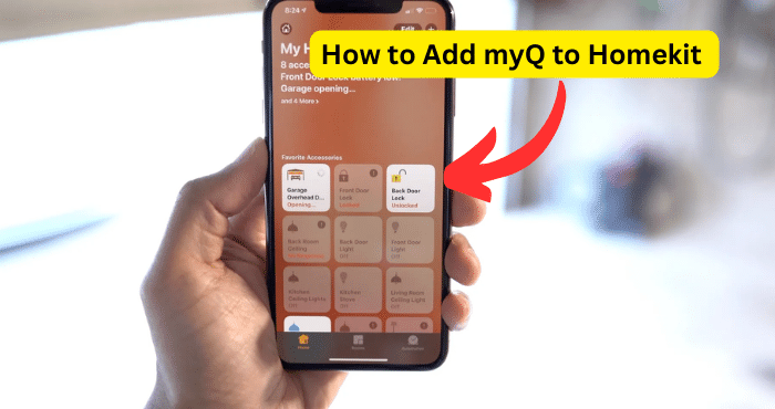 How to Add myQ to Homekit